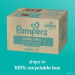 Diapers Size 1/Newborn, 252 Count - Pampers Baby Dry Disposable Baby Diapers (Packaging & Prints May Vary) - Image 2